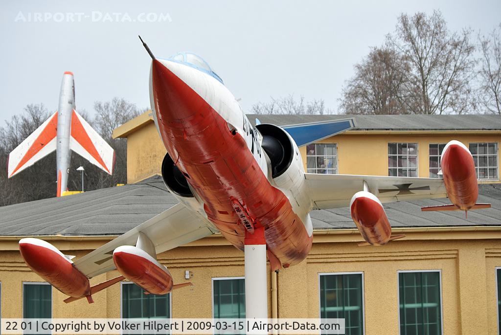 22 01, Lockheed F-104G Starfighter C/N 683-7070, F-104G Starfighter