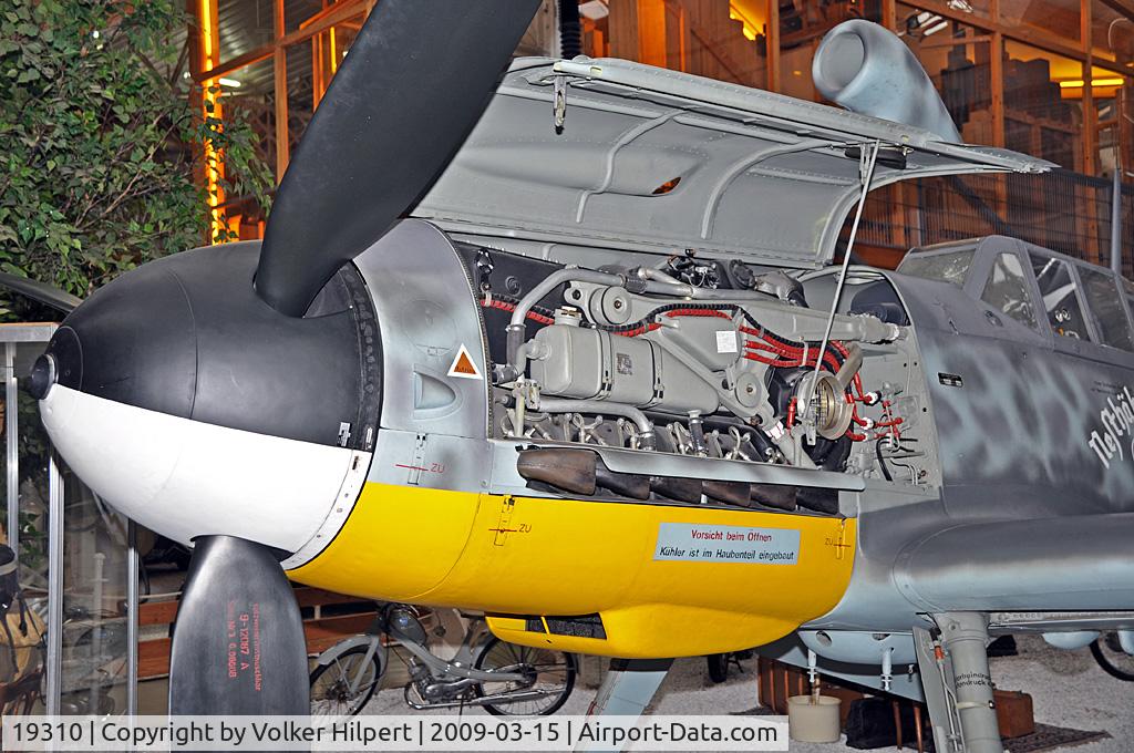 19310, Messerschmitt Bf-109G-4 C/N Not found 19310, at Speyer