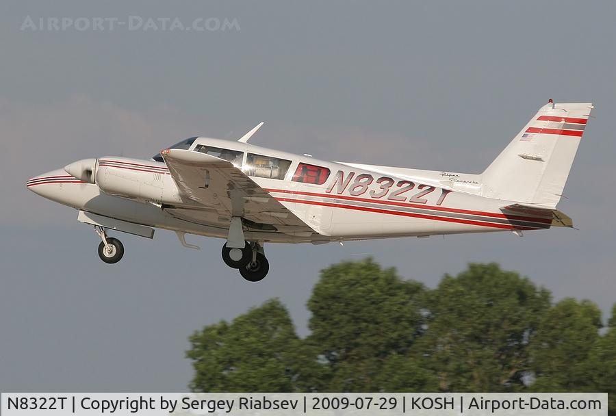 N8322T, 1981 Piper PA-44-180T Turbo Seminole C/N 44-8107033, EAA AirVenture 2009
