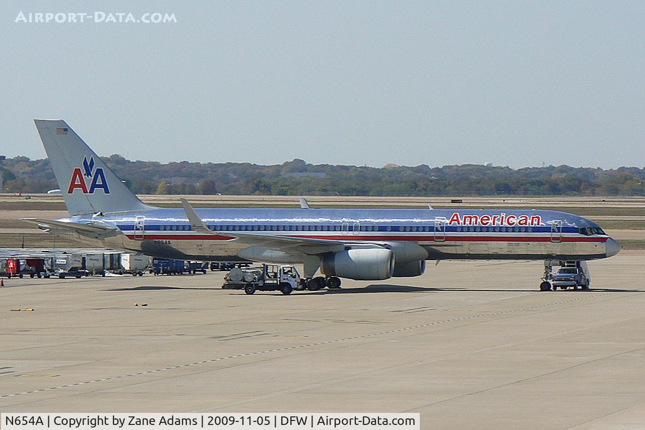 N654A, 1991 Boeing 757-223 C/N 24612, American Airlines at DFW
