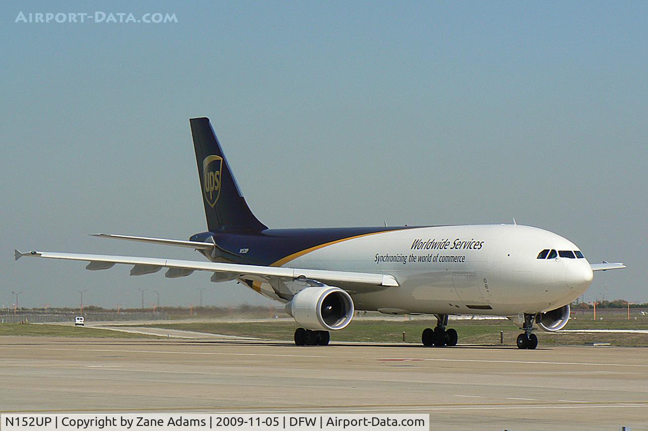 N152UP, 2003 Airbus A300F4-622R(F) C/N 835, UPS at DFW
