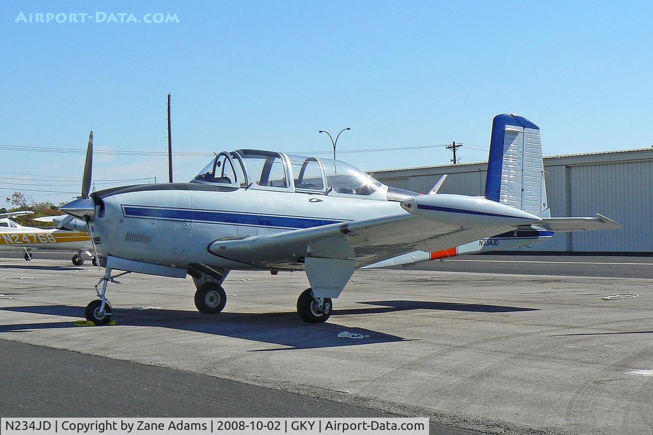 N234JD, 1954 Beech A45 C/N CG-73, At Arlington Municipal