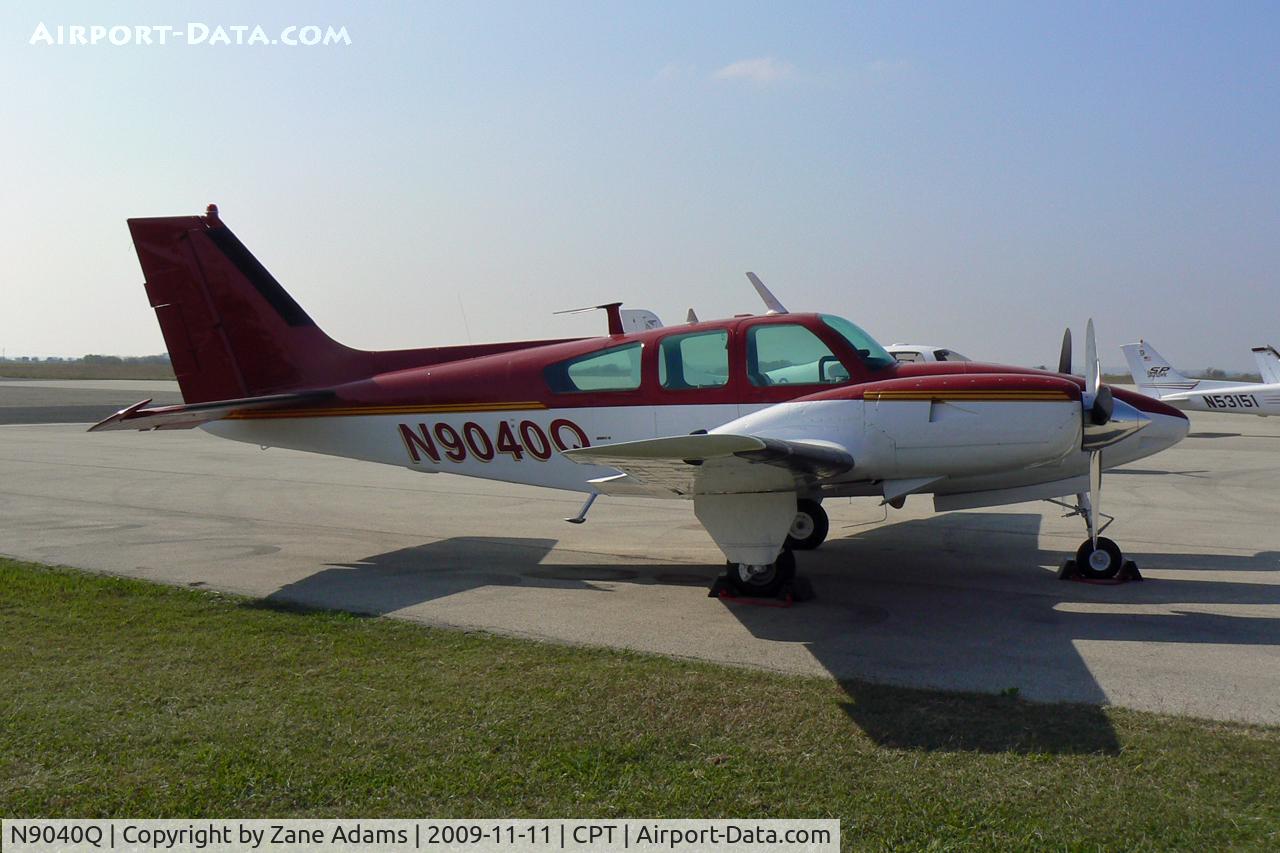 N9040Q, 1967 Beech 56TC C/N TG-46, At Cleburne Municipal