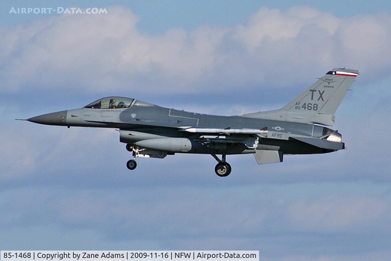 85-1468, 1986 General Dynamics F-16C Fighting Falcon C/N 5C-248, At NAS Fort Worth - Carswell Field