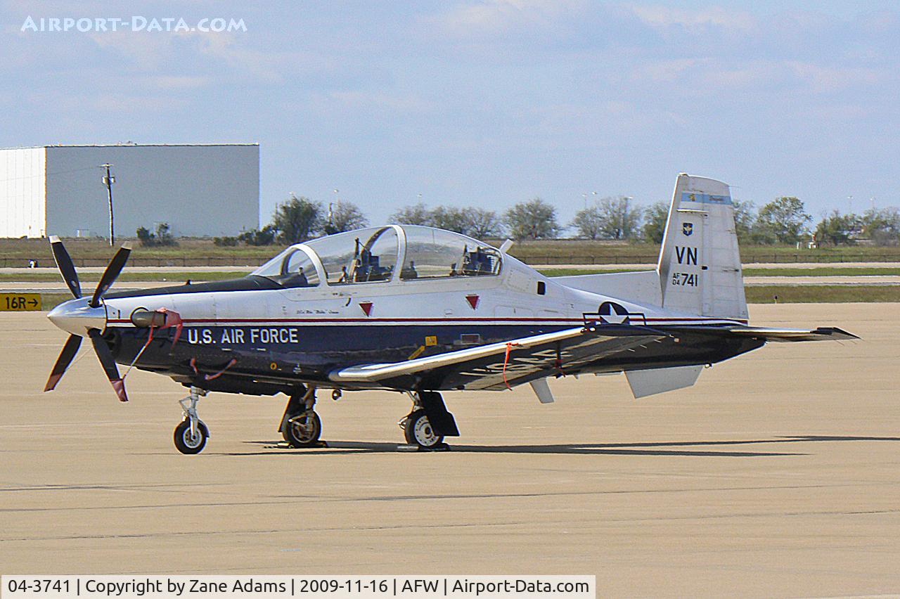 04-3741, 2004 Raytheon T-6A Texan II C/N PT-293, At Alliance Fort Worth
