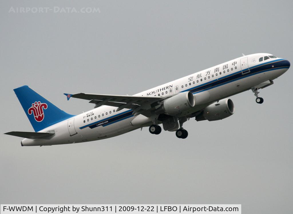 F-WWDM, 2010 Airbus A320-214 C/N 4172, C/n 4172 - To be B-6620