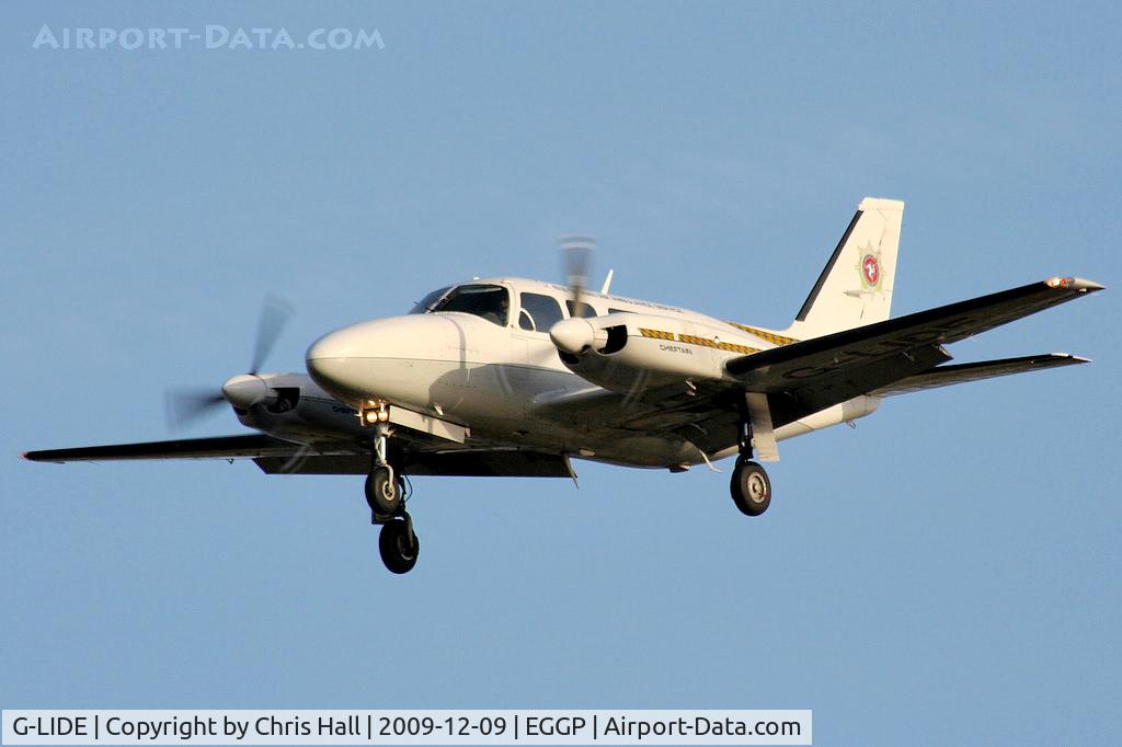 G-LIDE, 1978 Piper PA-31-350 Navajo Chieftain Chieftain C/N 31-7852156, Isle of Man Air Ambulance Service