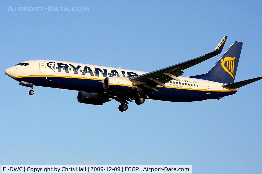 EI-DWC, 2007 Boeing 737-8AS C/N 36076, Ryanair