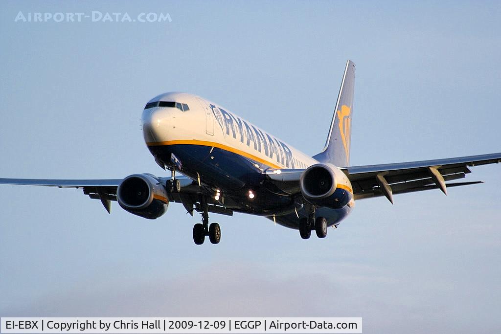 EI-EBX, 2009 Boeing 737-8AS C/N 35007, Ryanair