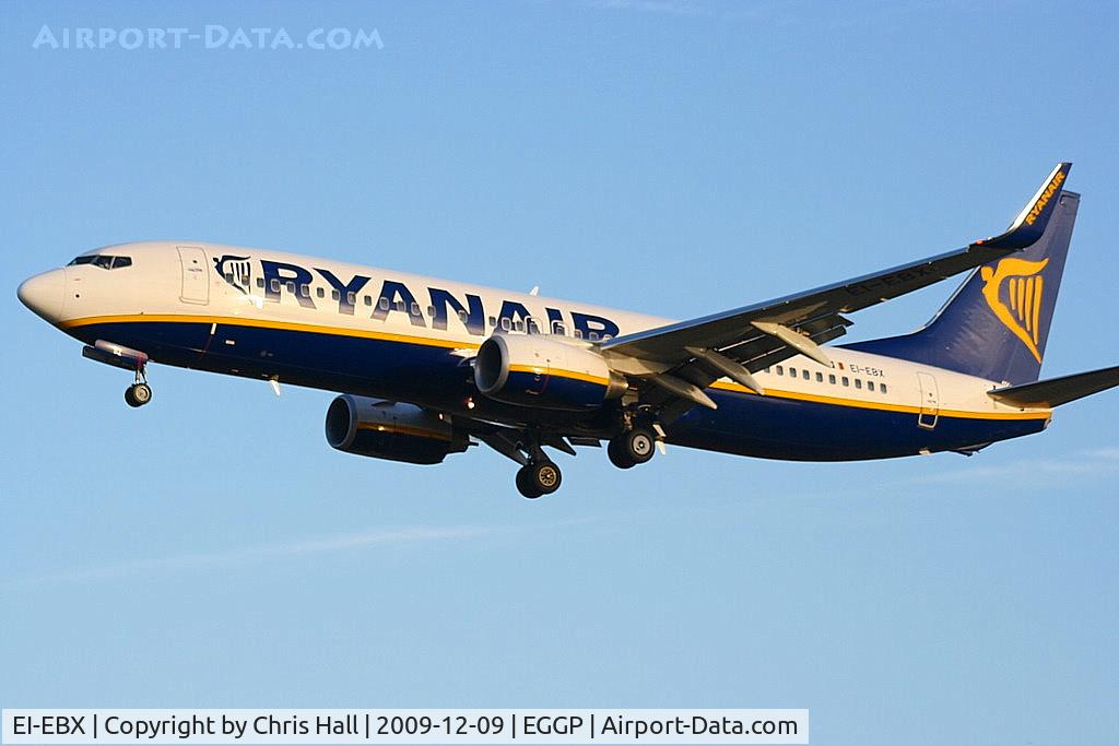 EI-EBX, 2009 Boeing 737-8AS C/N 35007, Ryanair