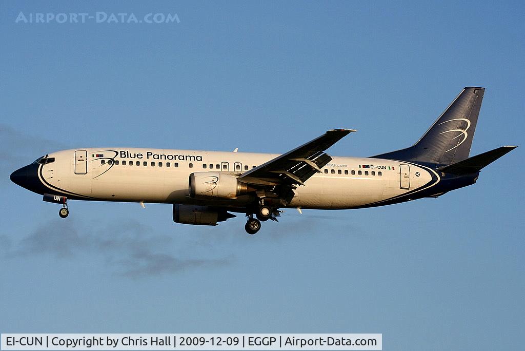 EI-CUN, 1992 Boeing 737-4K5 C/N 27074, Blue Panorama
