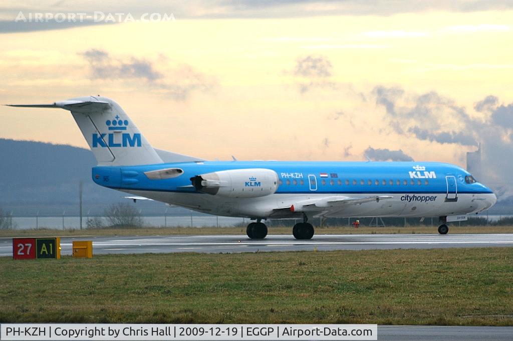 PH-KZH, 1997 Fokker 70 (F-28-0070) C/N 11583, KLM cityhopper