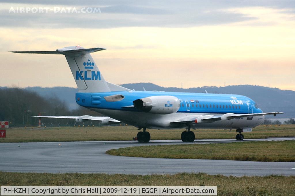 PH-KZH, 1997 Fokker 70 (F-28-0070) C/N 11583, KLM cityhopper