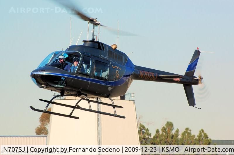 N707SJ, 1981 Bell 206B C/N 3561, SMO