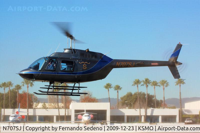 N707SJ, 1981 Bell 206B C/N 3561, SMO