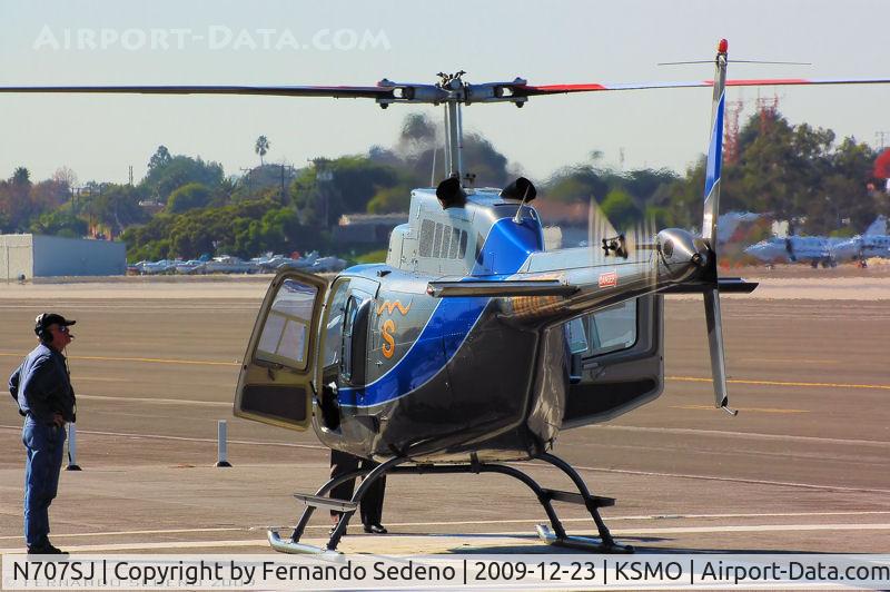 N707SJ, 1981 Bell 206B C/N 3561, SMO