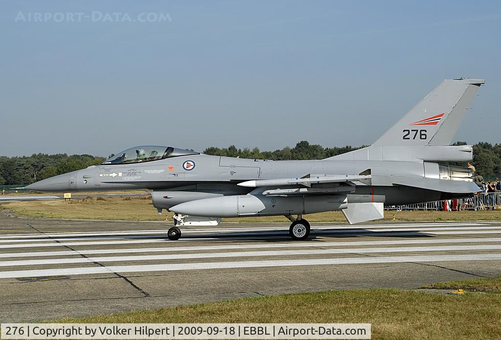 276, 1980 Fokker F-16AM Fighting Falcon C/N 6K-5, at EBBL