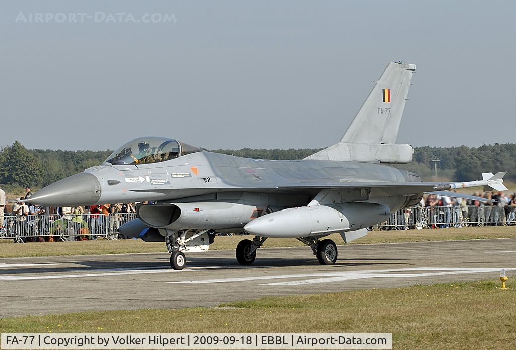 FA-77, SABCA F-16AM Fighting Falcon C/N 6H-77, Tiger Meet