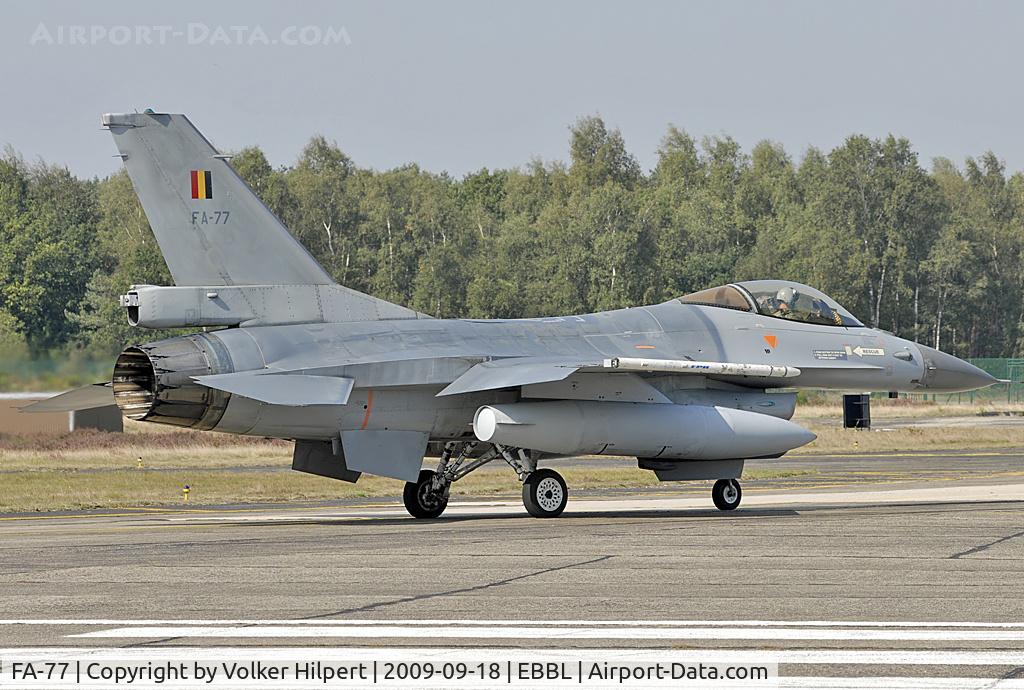FA-77, SABCA F-16AM Fighting Falcon C/N 6H-77, Tiger Meet