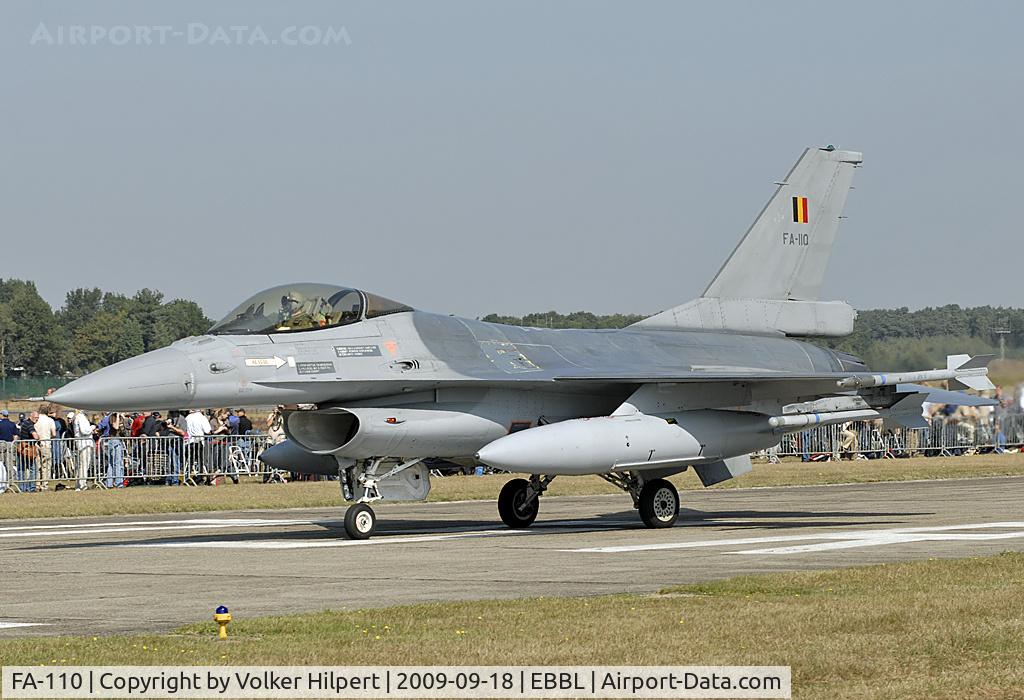 FA-110, SABCA F-16AM Fighting Falcon C/N 6H-110, Tiger Meet