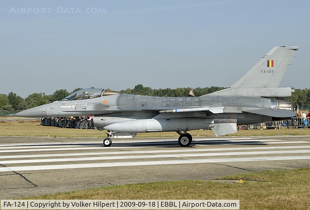 FA-124, SABCA F-16AM Fighting Falcon C/N 6H-124, Tiger Meet