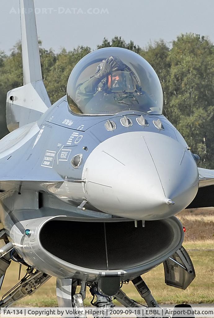 FA-134, SABCA F-16AM Fighting Falcon C/N 6H-134, Tiger Meet