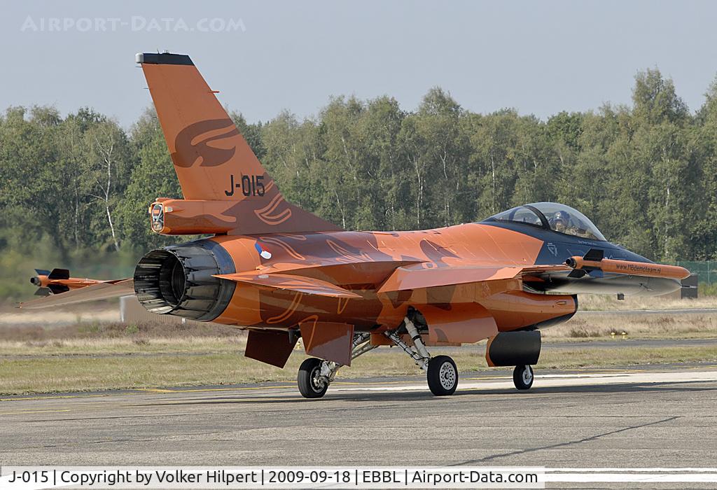 J-015, 1991 Fokker F-16A Fighting Falcon C/N 6D-171, Tiger Meet