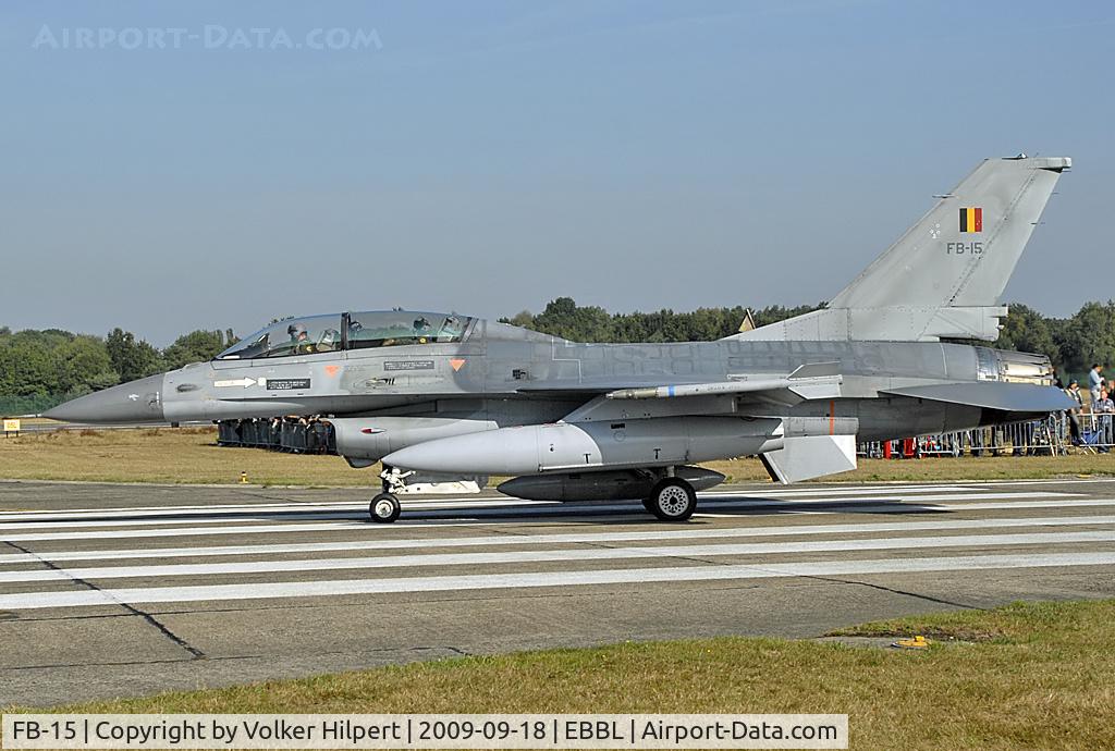 FB-15, General Dynamics F-16BM Fighting Falcon C/N 6J-15, Tiger Meet
