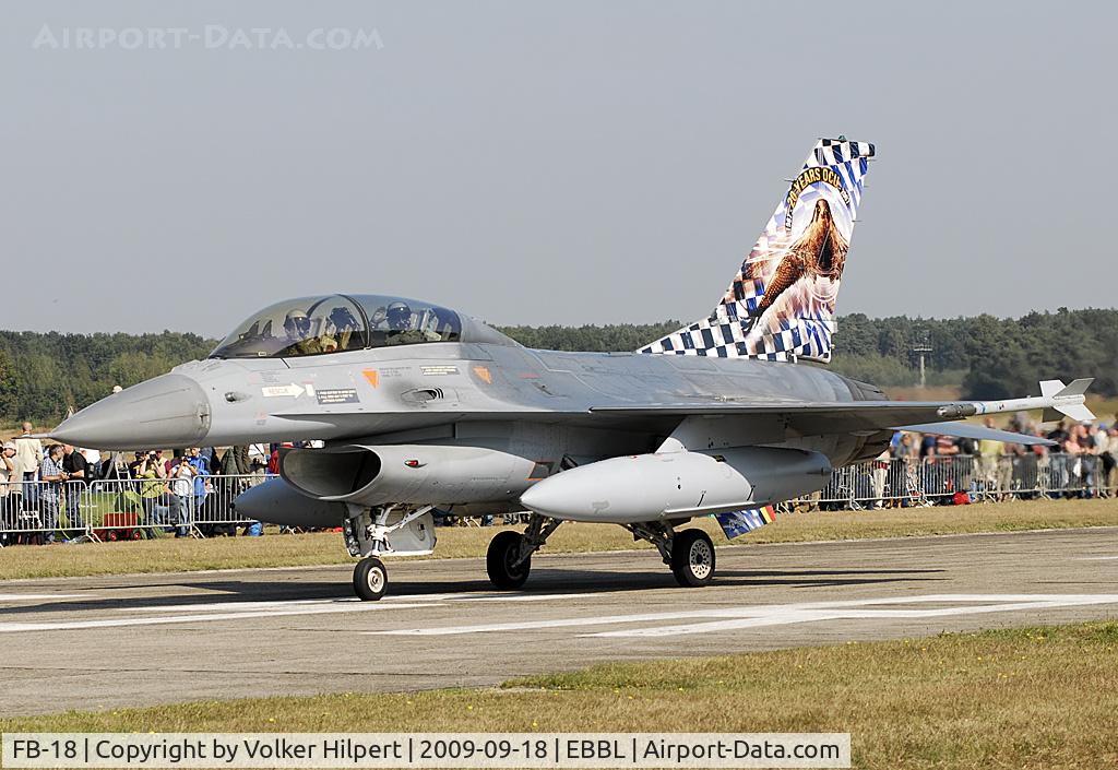 FB-18, General Dynamics F-16BM Fighting Falcon C/N 6J-18, Tiger Meet
