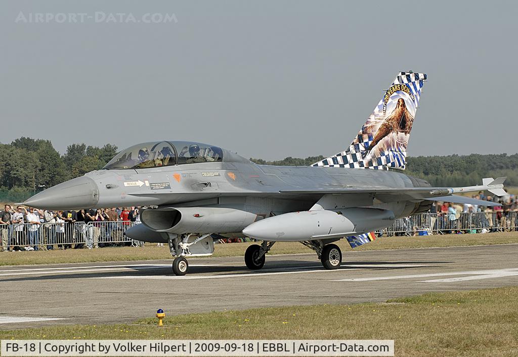 FB-18, General Dynamics F-16BM Fighting Falcon C/N 6J-18, Tiger Meet