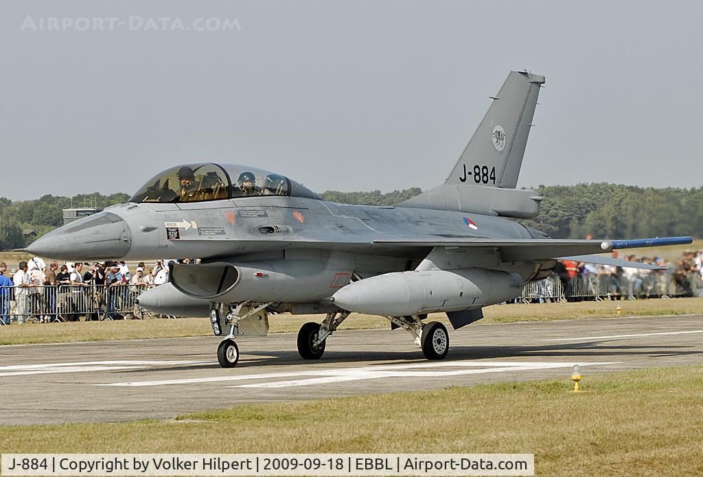 J-884, Fokker F-16BM Fighting Falcon C/N 6E-25, Tiger Meet