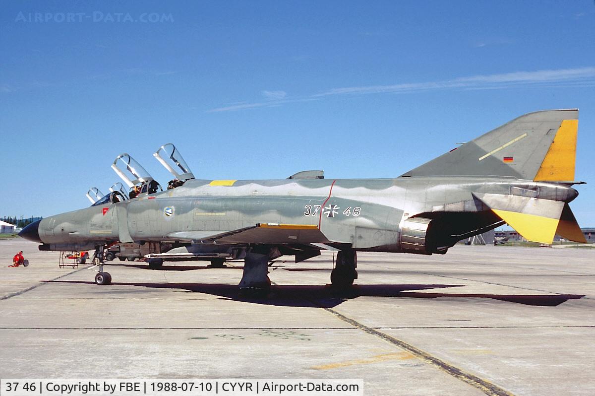 37 46, 1972 McDonnell Douglas F-4F Phantom II C/N 4461, waiting for the next low level mission