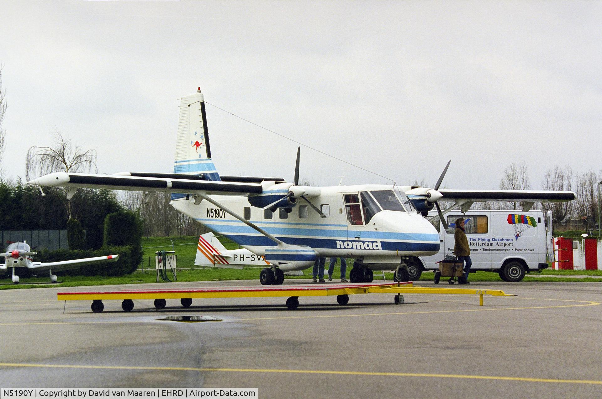 N5190Y, 1976 GAF N22B Nomad C/N N22B-026, None
