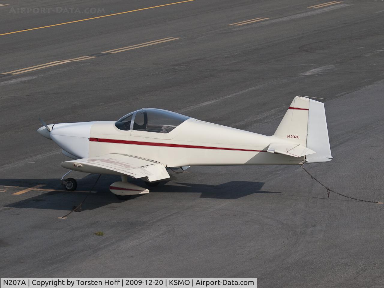 N207A, 1993 Vans RV-6A C/N 20430, N207A parked at KSMO
