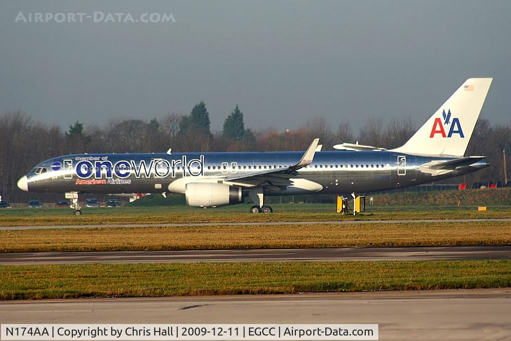 N174AA, 2002 Boeing 757-223 C/N 31308, American Airlines 757 in One World livery