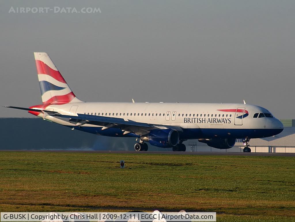 G-BUSK, 1990 Airbus A320-211 C/N 120, British Airways