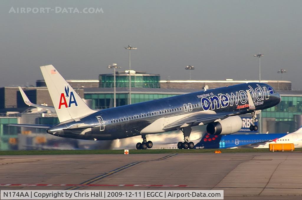 N174AA, 2002 Boeing 757-223 C/N 31308, American Airlines 757 in One World livery