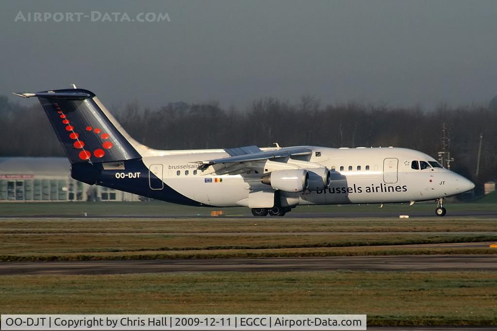 OO-DJT, 1996 British Aerospace Avro 146-RJ85 C/N E.2294, Brussels Airlines