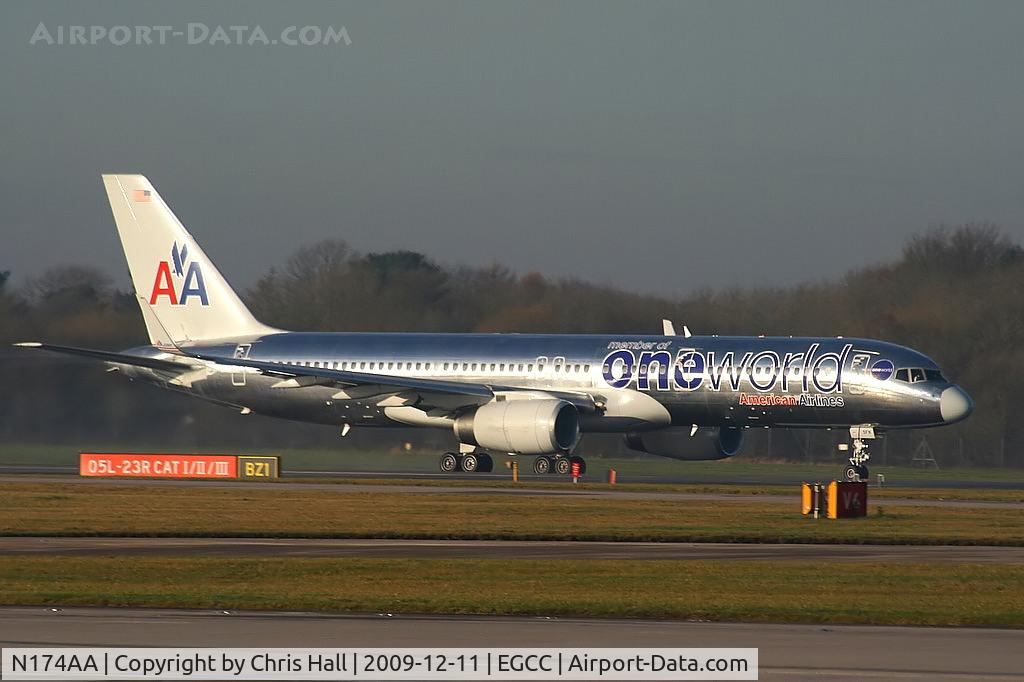 N174AA, 2002 Boeing 757-223 C/N 31308, American Airlines 757 in One World livery