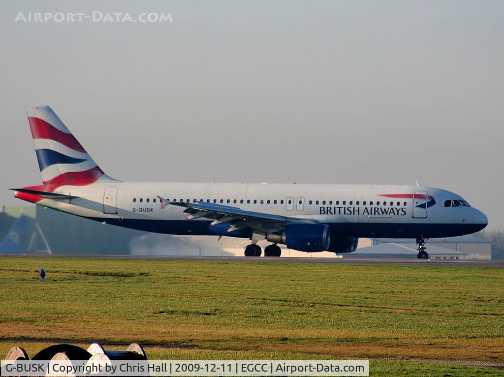 G-BUSK, 1990 Airbus A320-211 C/N 120, British Airways
