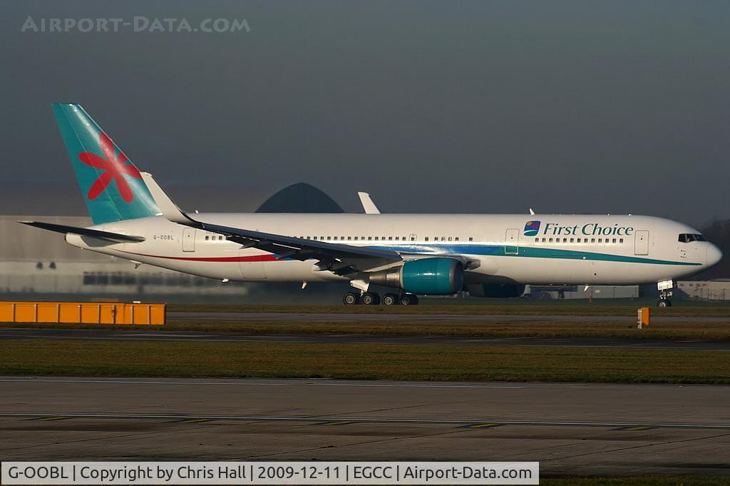 G-OOBL, 1995 Boeing 767-324 C/N 27393, First Choice Boeing 767 now fitted with winglets