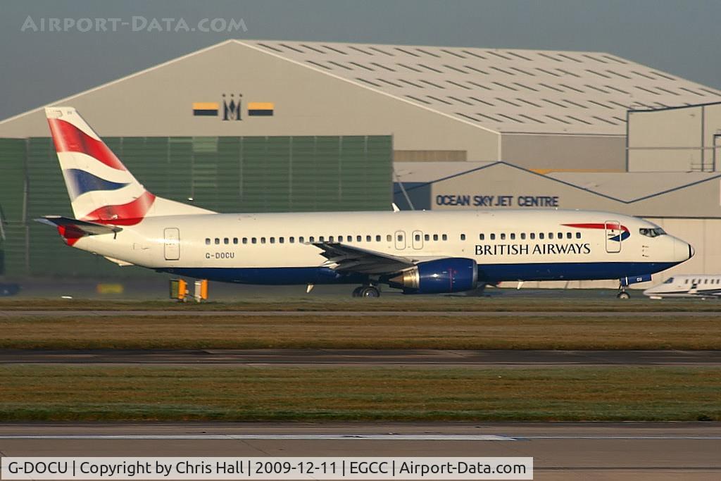 G-DOCU, 1992 Boeing 737-436 C/N 25854, British Airways