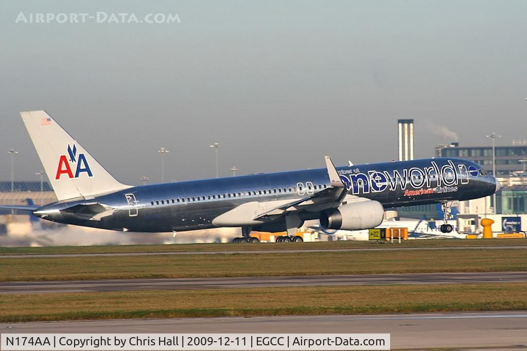 N174AA, 2002 Boeing 757-223 C/N 31308, American Airlines 757 in One World livery