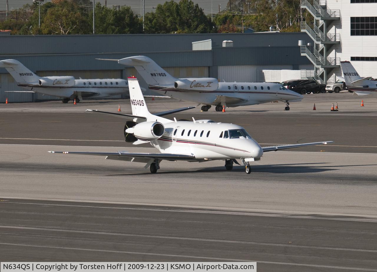 N634QS, 2005 Cessna 560XL Citation XLS C/N 560-5558, N634QS arriving on RWY 03
