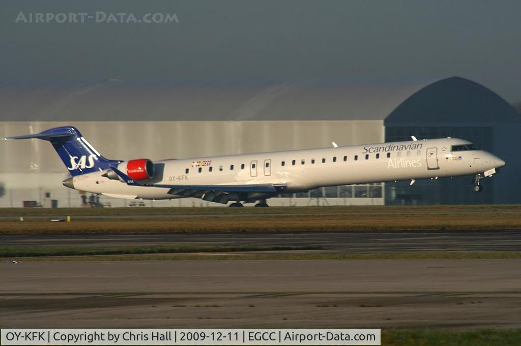 OY-KFK, 2009 Bombardier CRJ-900 (CL-600-2D24) C/N 15244, Scandinavian Airlines