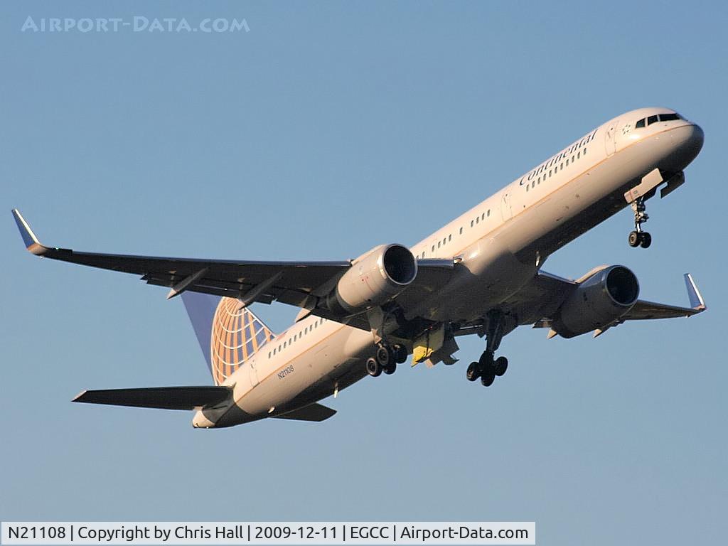 N21108, 1994 Boeing 757-224 C/N 27298, Continental Airlines