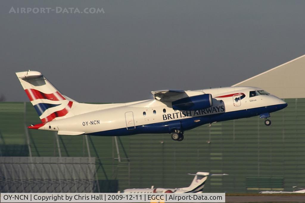 OY-NCN, 2001 Fairchild Dornier 328-310 328JET C/N 3193, British Airways, operated by Sun Air