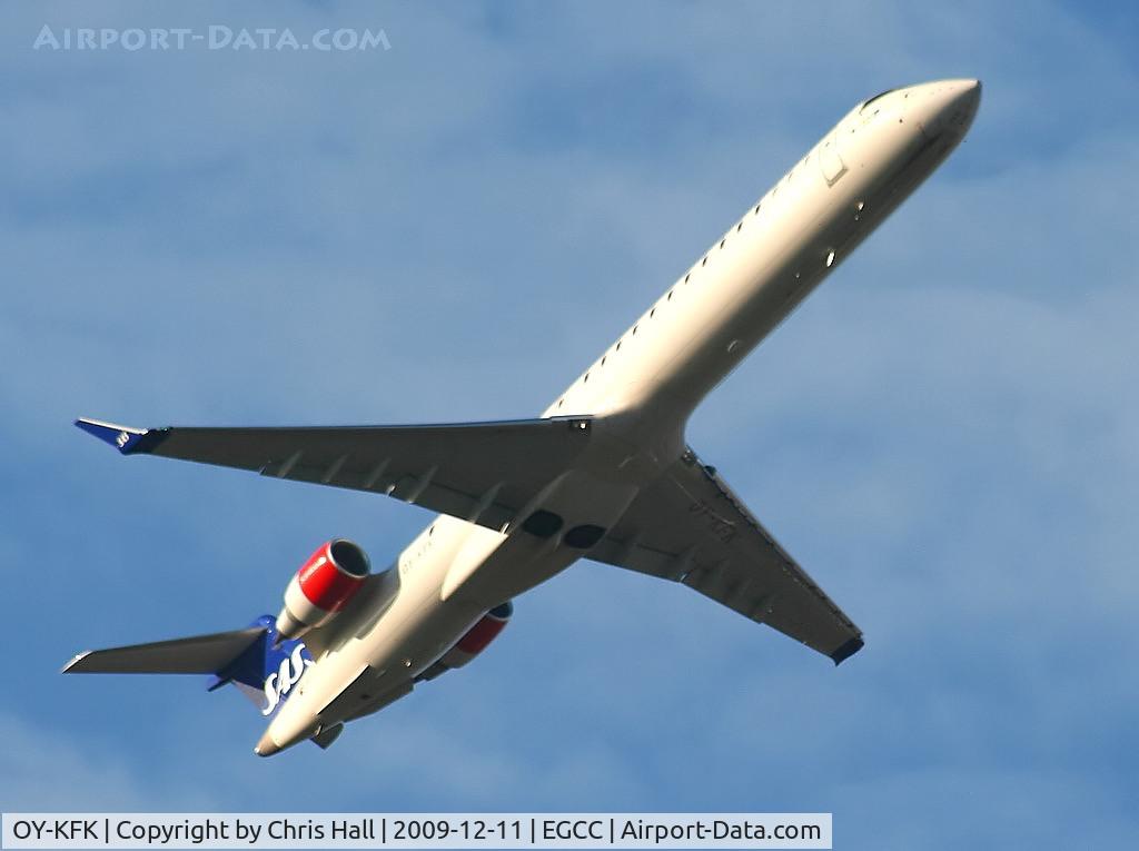 OY-KFK, 2009 Bombardier CRJ-900 (CL-600-2D24) C/N 15244, Scandinavian Airlines