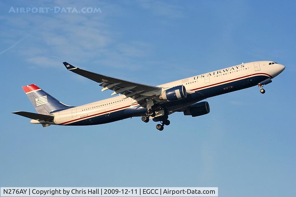 N276AY, 2000 Airbus A330-323 C/N 375, US Airways