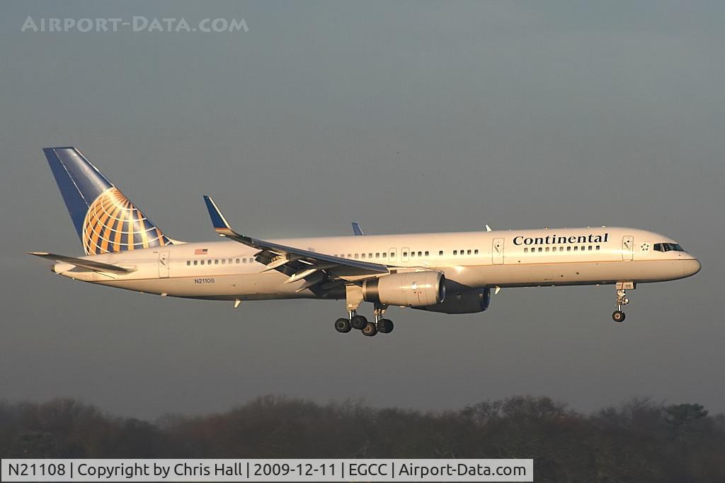 N21108, 1994 Boeing 757-224 C/N 27298, Continental Airlines